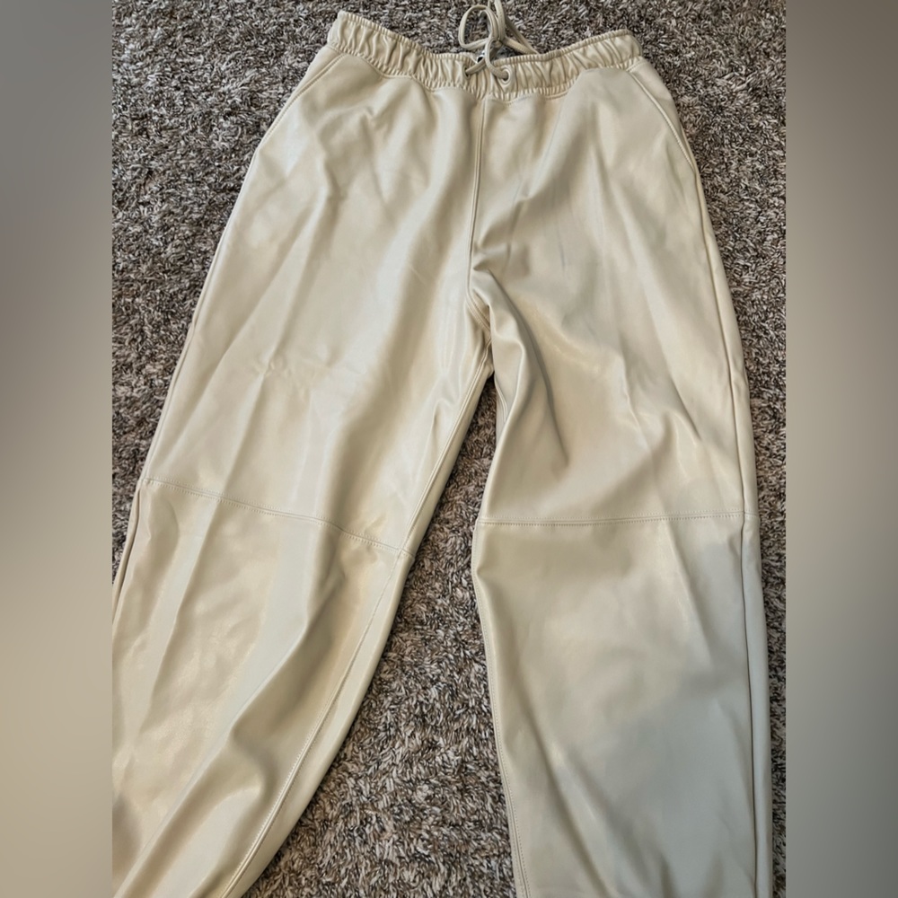 Abercrombie & fitch leather pants